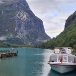 Båttur på Loenvannet